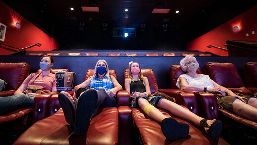 movie theater loungers