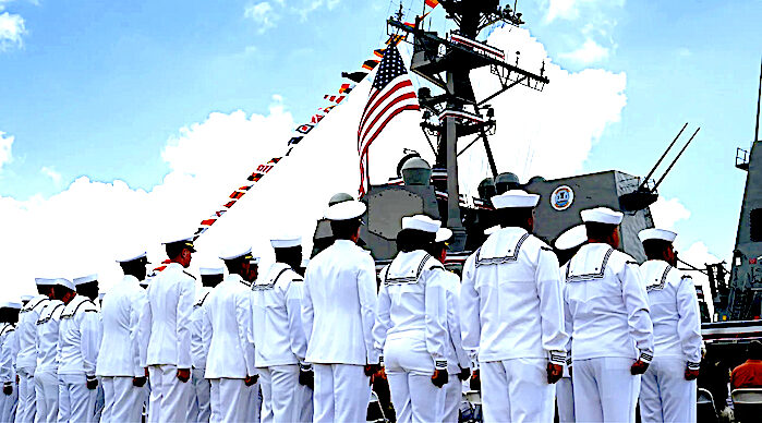 Click to enlarge Navy sailors