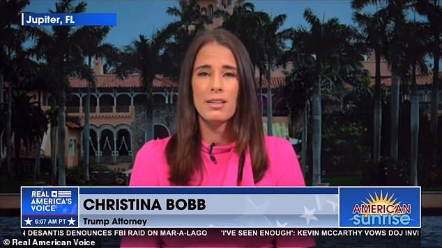 Christina Bobb, a lawyer for Trump