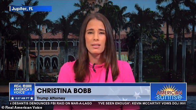 Christina Bobb, a lawyer for Trump