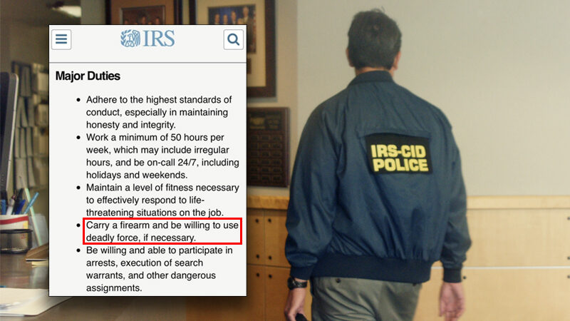 Click to enlarge irs agent