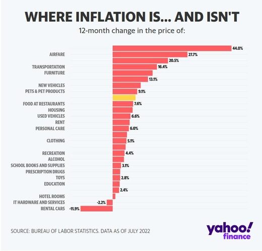 inflation chart us july 2022