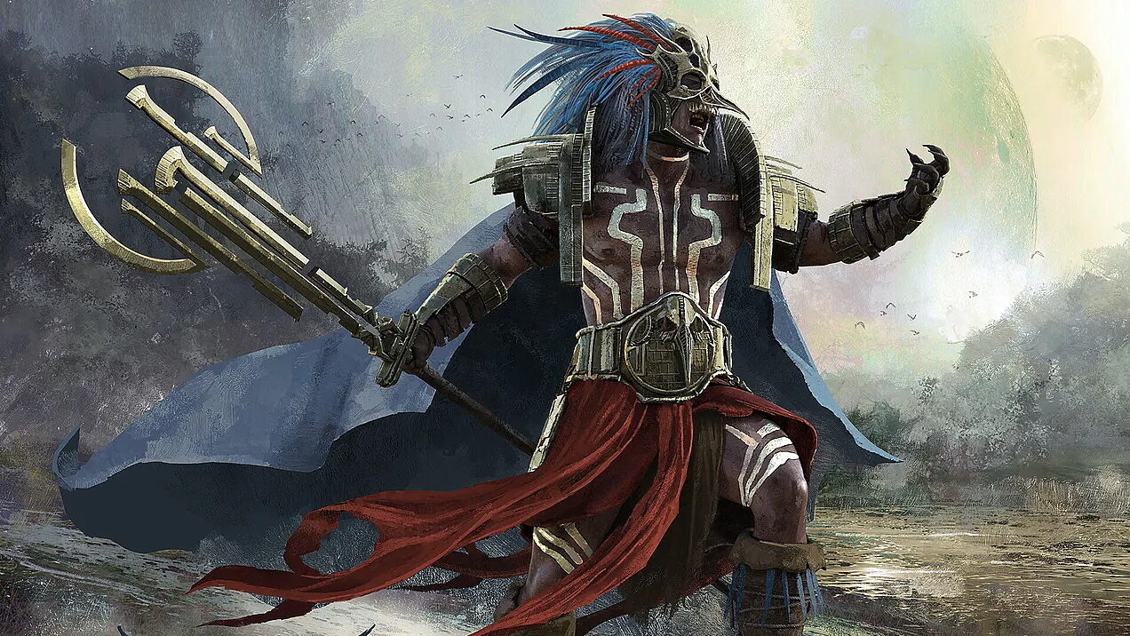 Aztec Warrior graphic