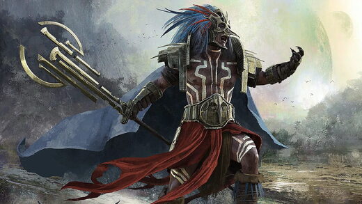 Aztec Warrior graphic