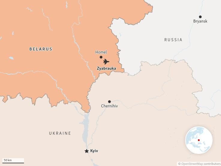 Click to enlarge Zyabrauka, Belarus