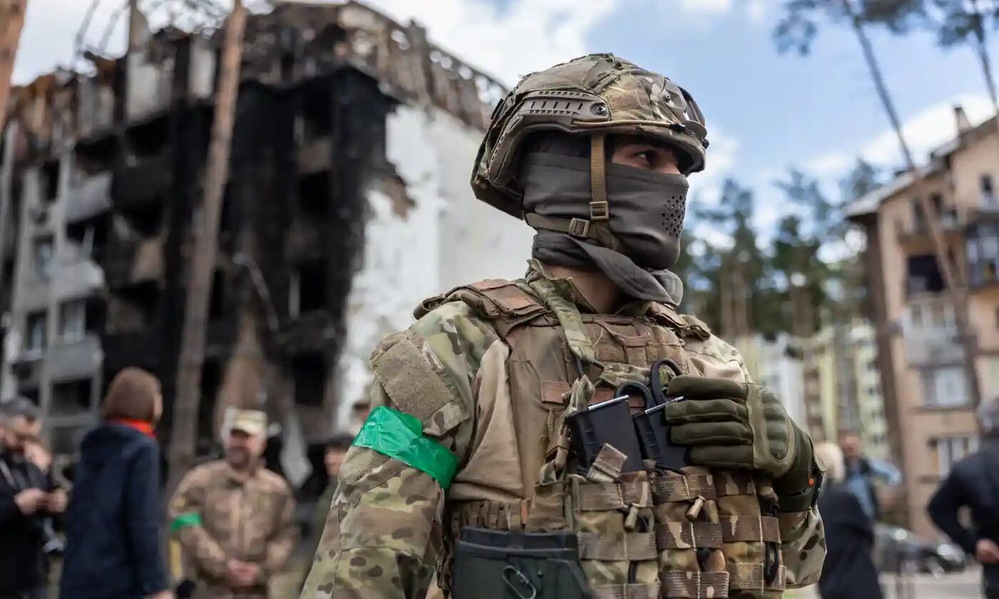 ukrainian soldier