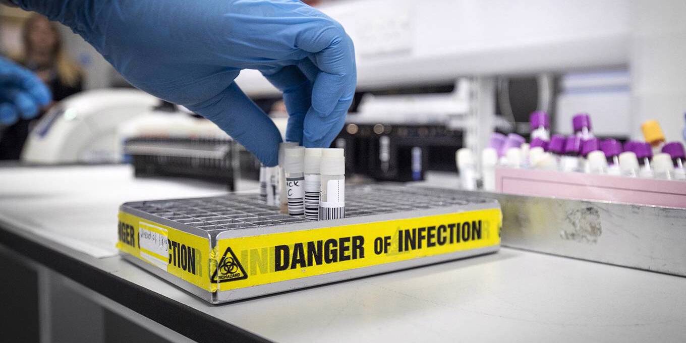 biohazard covid laboratory