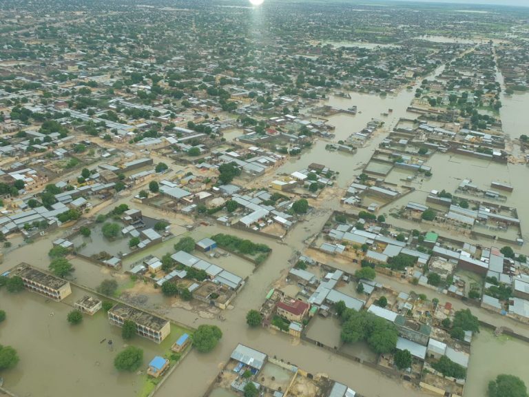 Floods in Chad, August 2022.