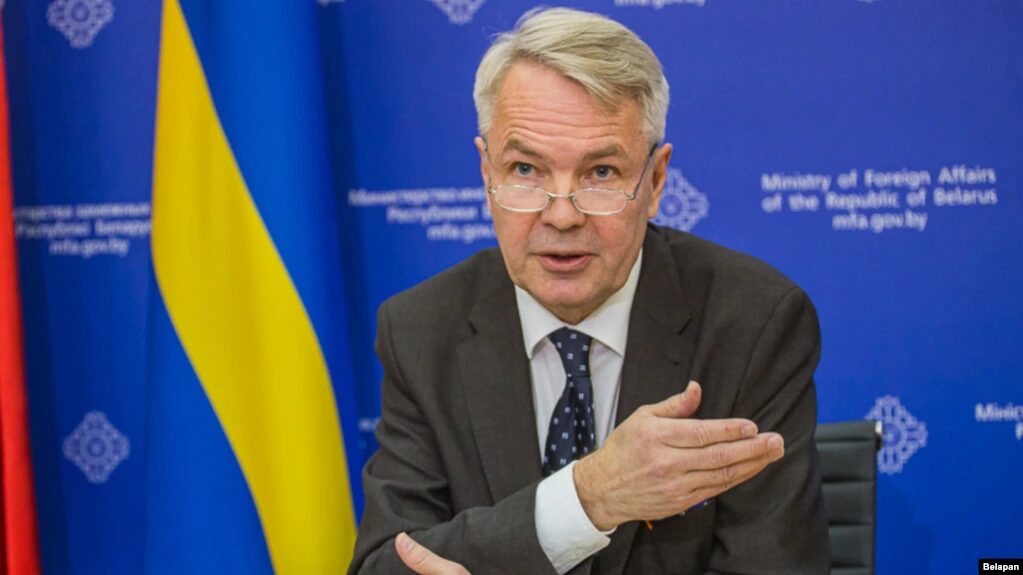 Click to enlarge Finnish Foreign Minister Pekka Haavisto