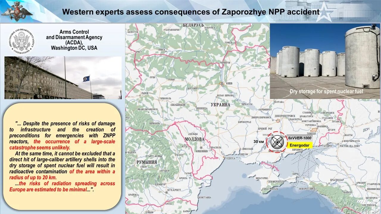 Zaporozhye NPP Accident