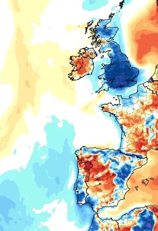 cold europe summer drought rain