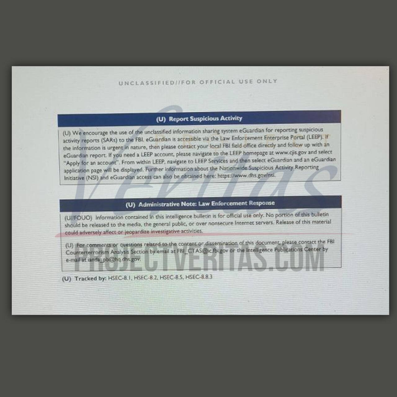 joint intelligence bulletin