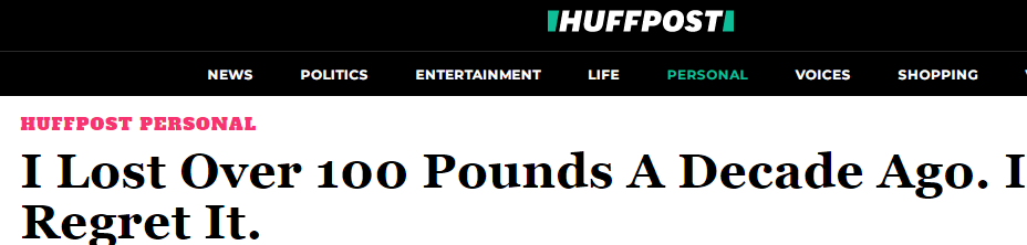 Click to enlarge huffington post headline