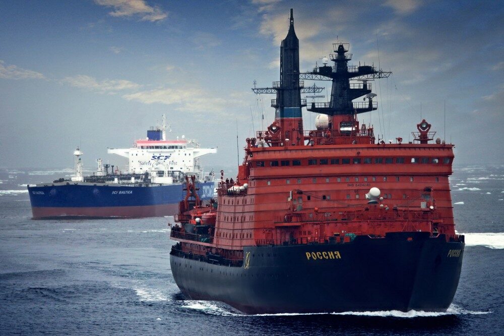Click to enlarge russia ice ships