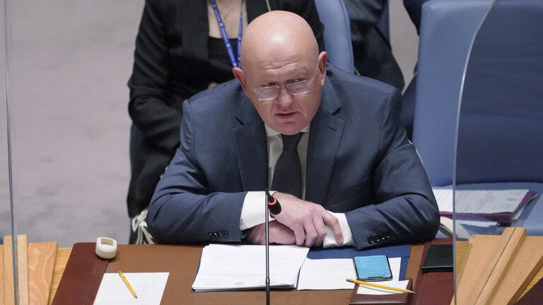 Click to enlarge Russian Ambassador to the United Nations Vassily Nebenzia