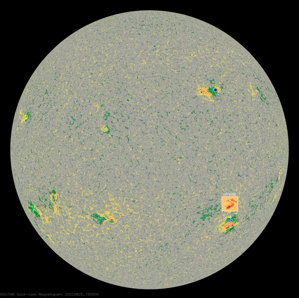 sunspot AR3088
