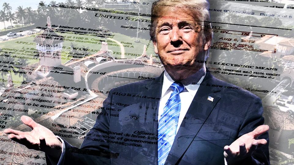 Click to enlarge trump mar-a-lago search
