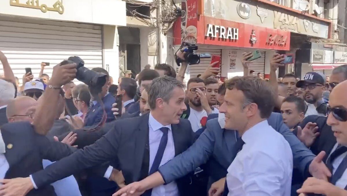 Click to enlarge macron algeria 2022