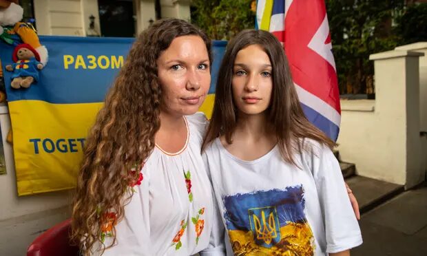 Click to enlarge ukraine refugees britain