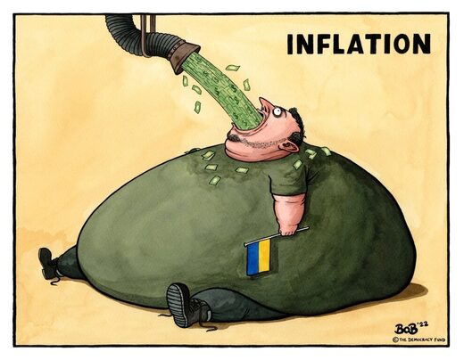 moran cartoon zelensky inflation