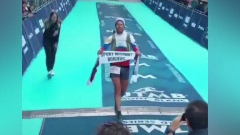 Federico Barucco runner russia