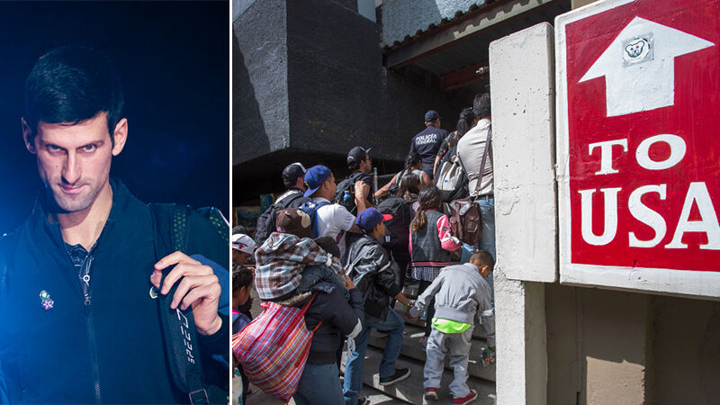 Click to enlarge djokovic migrants