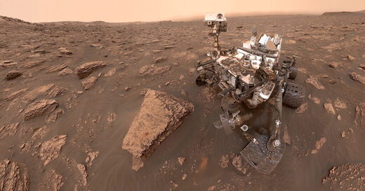 mars curiosity rover surface