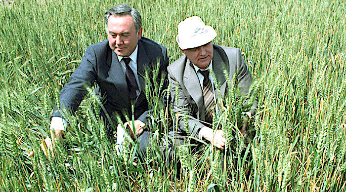 Click to enlarge Gorbachev/Nazarbayev
