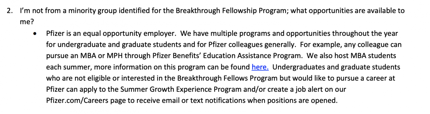 pfizer racism