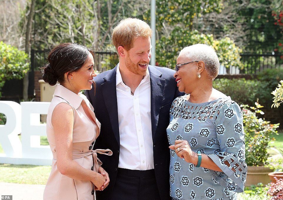 meghan markle graca machel prince harry