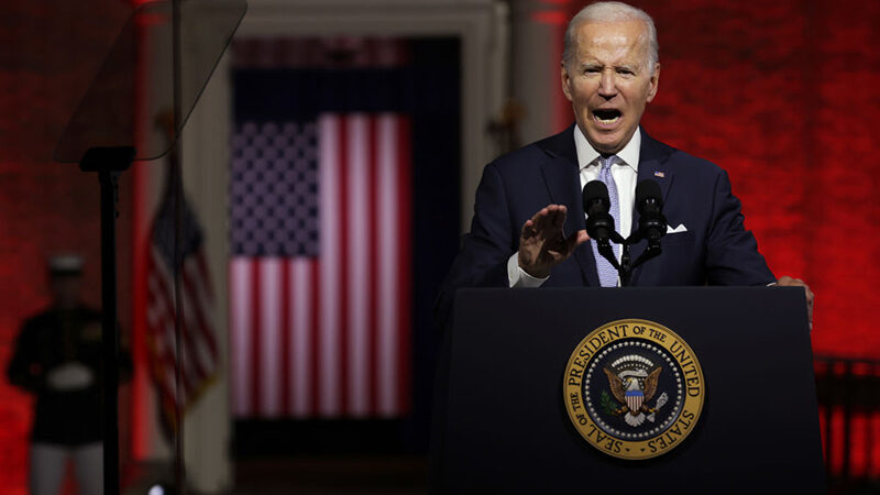 biden extremist address