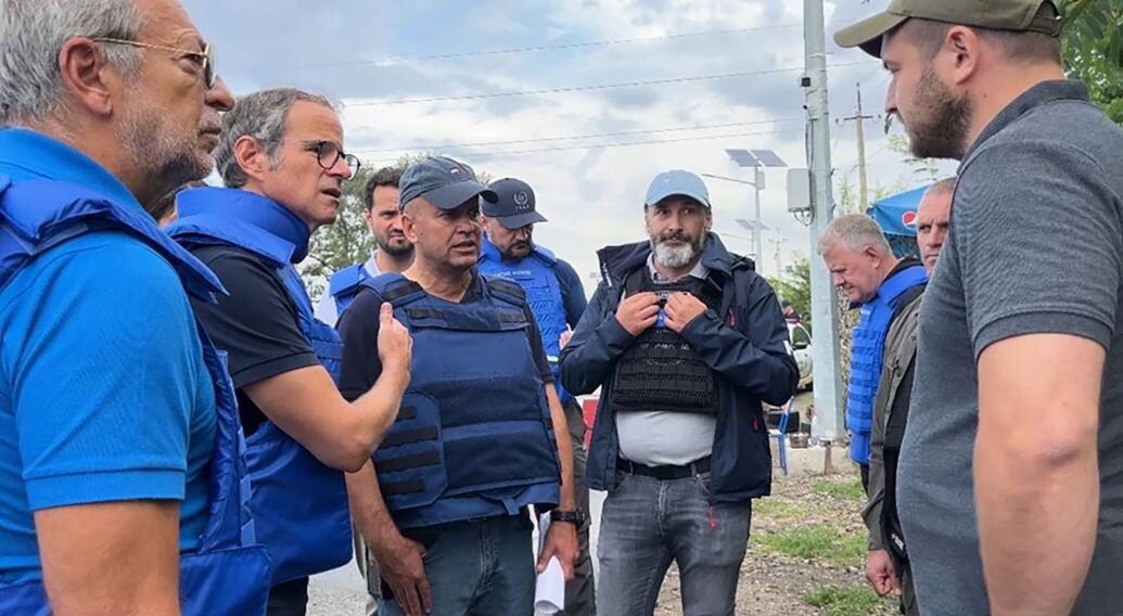 Rafael Mariano Grossi ukraine  IAEA Zaporozhye nuclear plant