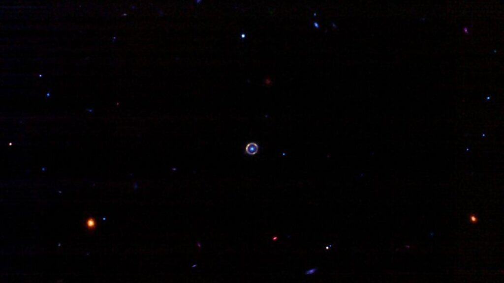 einstein ring  galaxy JO418