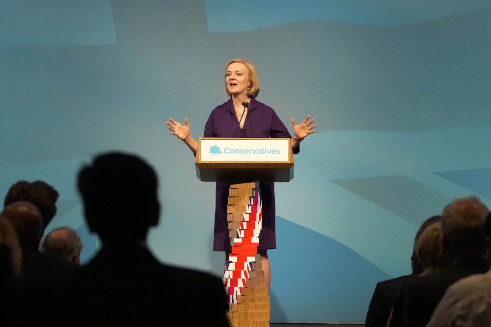 Click to enlarge Liz Truss britain conservative leader tory
