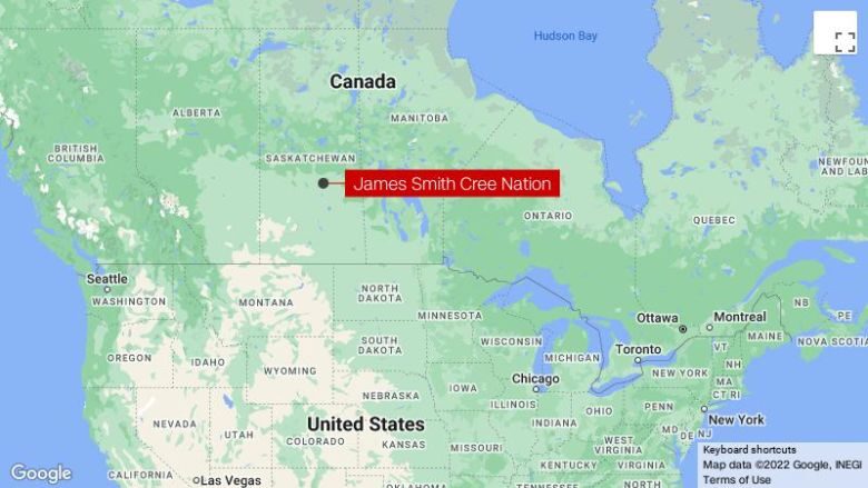 Click to enlarge James Smith Cree nation