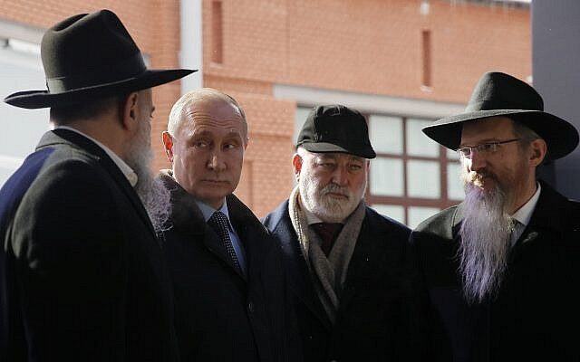 putin rabbis moscow