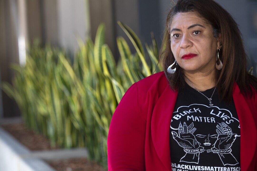 Click to enlarge UTLA President Cecily Myart-Cruz california teachers