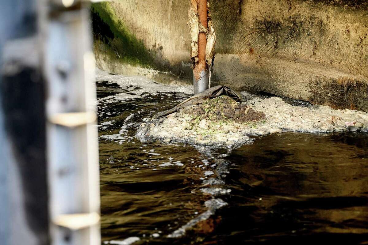 Click to enlarge raw sewage