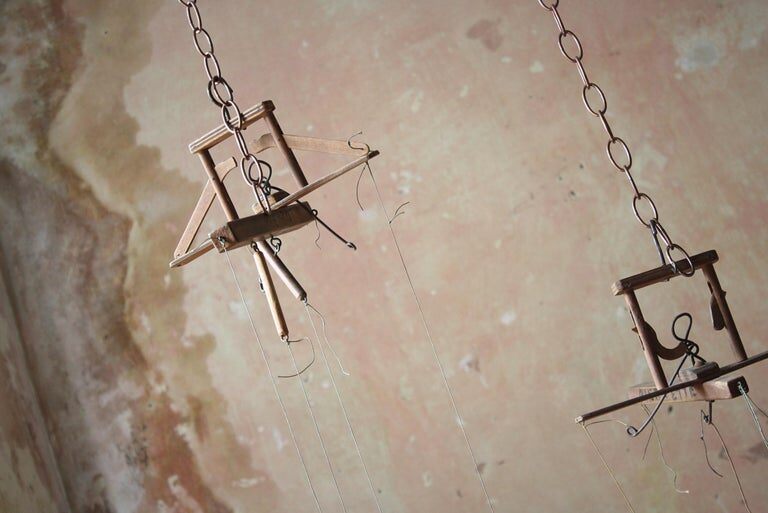 Click to enlarge Puppets on a String
