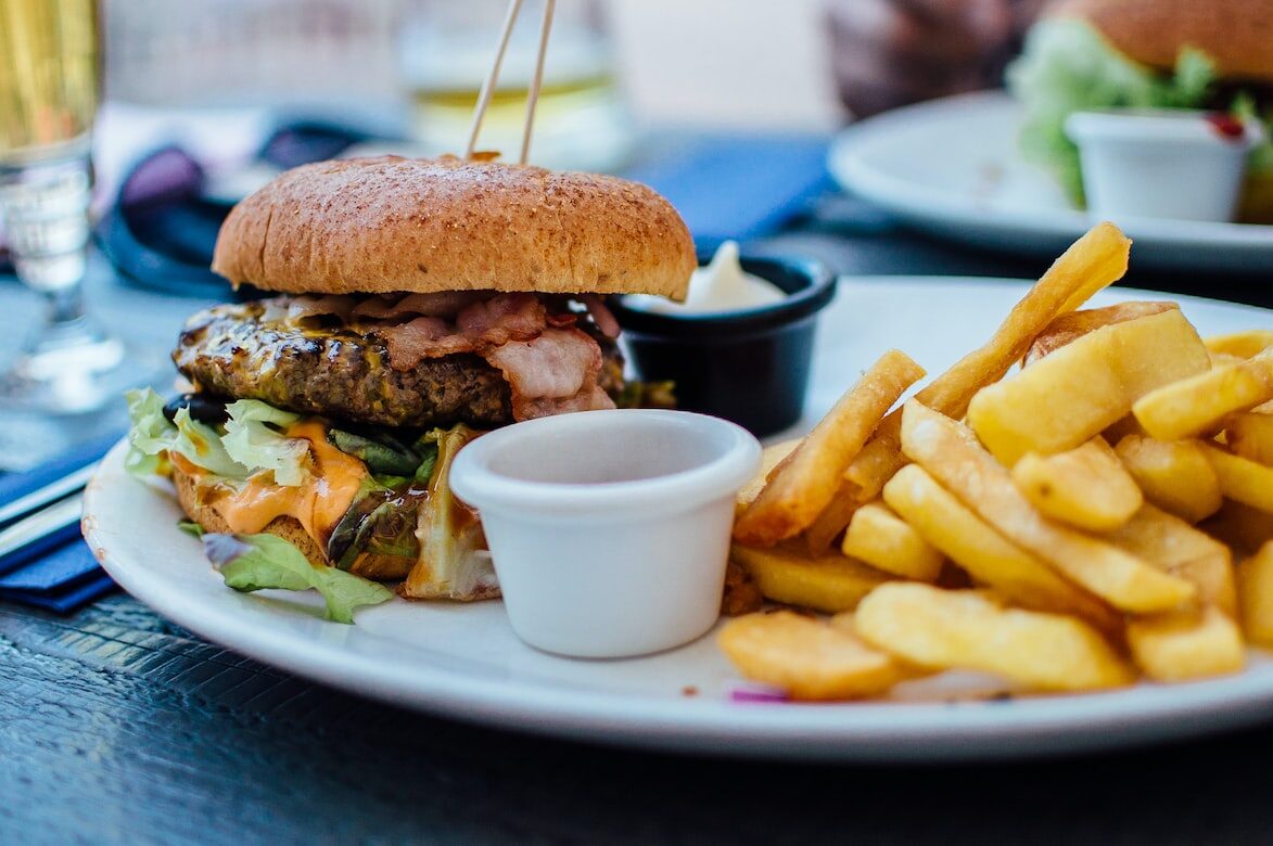 fast food, burger