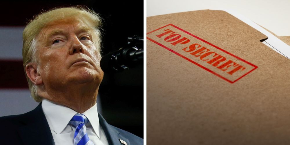 Click to enlarge trump top secret file