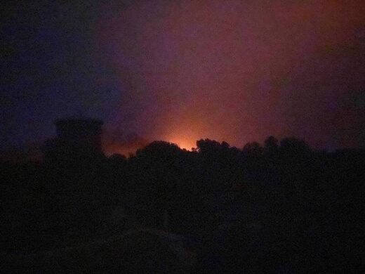 Ukraine fire shelling