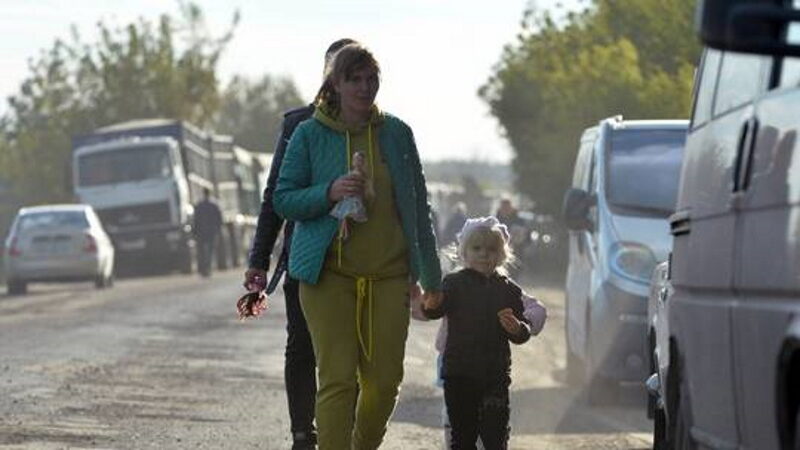 evacuation kharkov ukraine Kupyansk and Balakleya