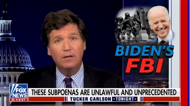 tucker fbi subpoenas