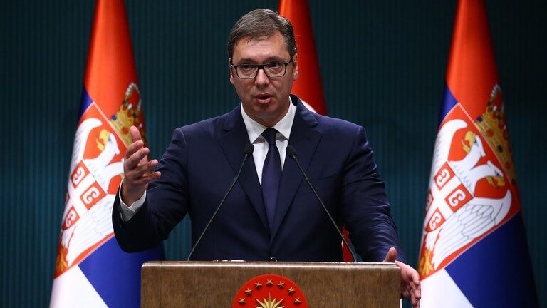 President of Serbia Aleksandar Vucic