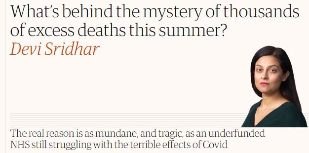 Click to enlarge Devi Sridhar, excess deaths, vaccines, COVID, The Guardian