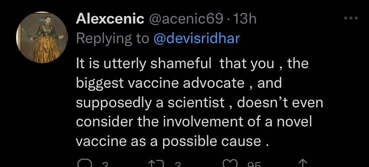 Click to enlarge vaccine dissident tweet