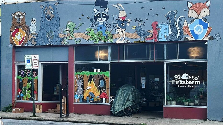 Click to enlarge Firestorm Bookstore Co-op asheville antifa