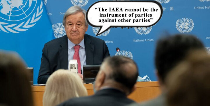 Click to enlarge UN Secretary-General Guterres IAEA Ukraine