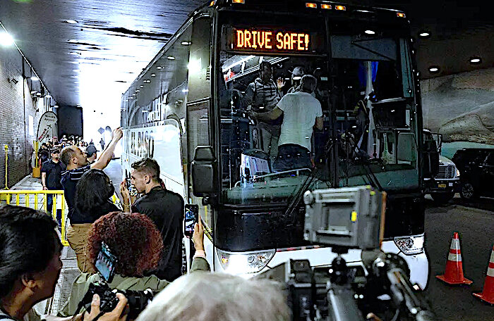 migrant bus